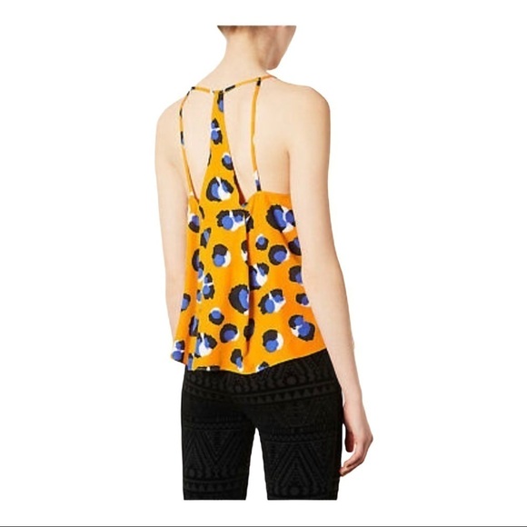 Top Shop Leopard Sprint Pleat Suntop - Picture 5 of 9